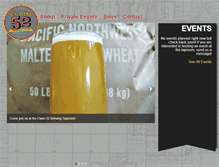 Tablet Screenshot of claim52brewing.com